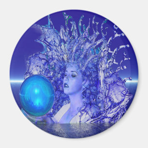 Blue Crystal Magnet