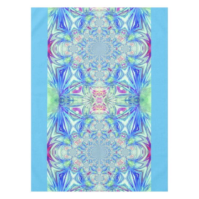 Blue Crystal Table Cloud Tischdecke (Vorderseite)