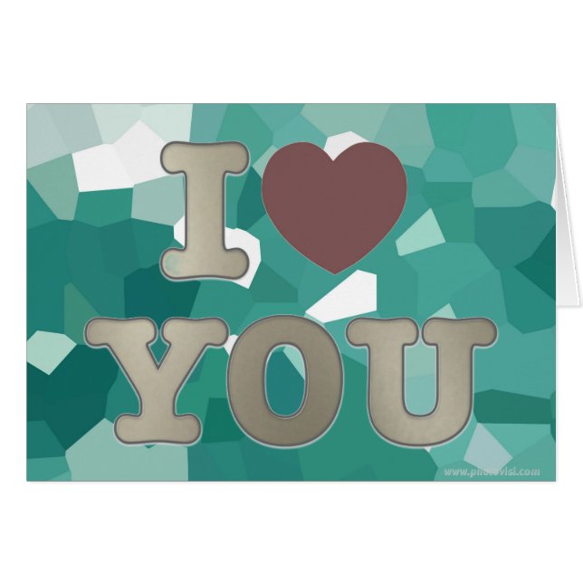 Blue Crystals (Vorderseite (Horizontal))