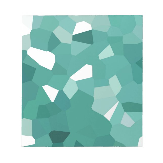 Blue Crystals Notizblock (Vorderseite)