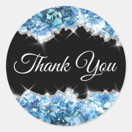 Blue Crystals Vielen Dank, Sticker
