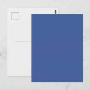 Blue Custom Postcard für Unternehmen Postkarte