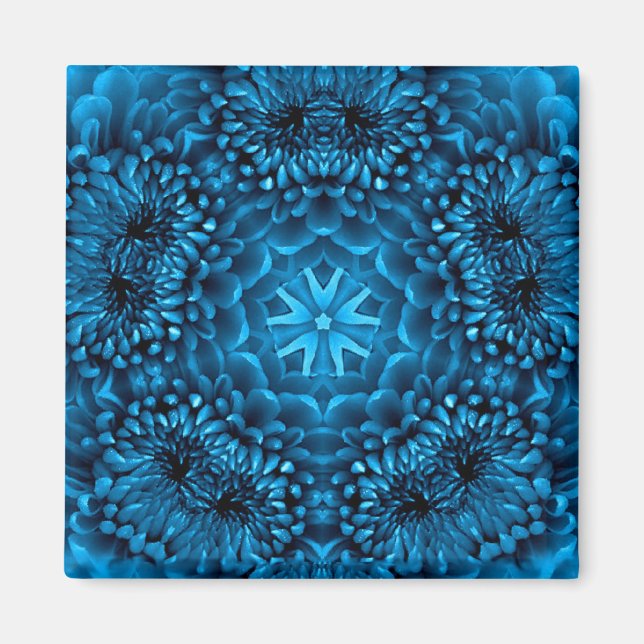 BLUE DAHLIA MAGNET (Vorne)
