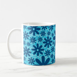 Blue Daisies Kaffeetasse