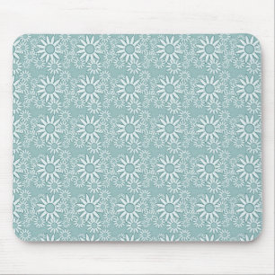 Blue Daisies Mousepad