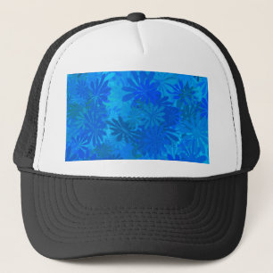 Blue Daisies Truckerkappe