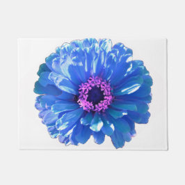 Blue Daisy, blaue Blume, blaue Blumen Fußmatte