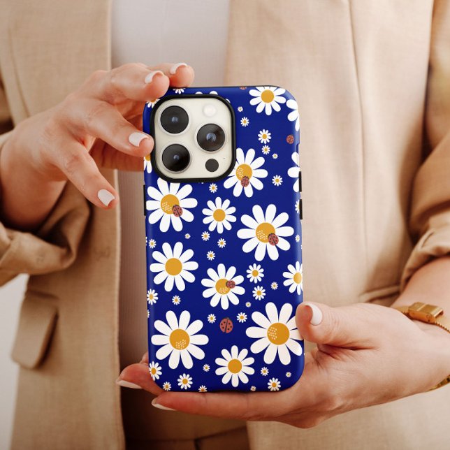Blue Daisy Blume | iPhone 14 Case-Mate Case-Mate iPhone Hülle (Von Creator hochgeladen)