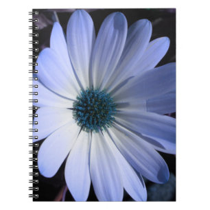 Blue Daisy Blume Notebook Notizblock