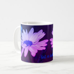 Blue Daisy Centre Florenz Personalisiert Kaffeetasse