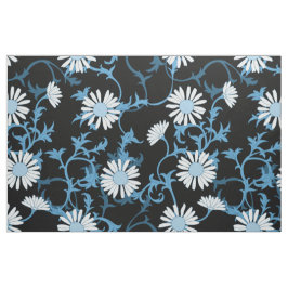 Blue Daisy Stoff