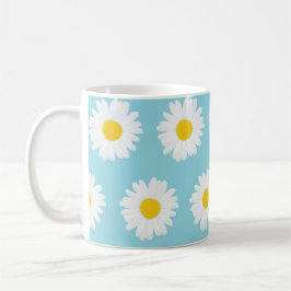 Blue Daisy Tasse