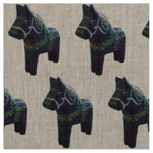 Blue Dala Fabric Stoff