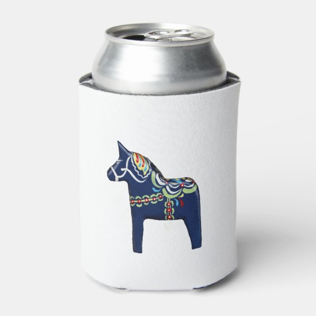 Blue Dala Horse Dosenkühler (Kanne Vorderseite)