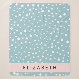 Blue Dalmatiner Spots, Dalmatiner Punkte, Ihr Name Sherpadecke