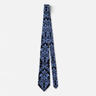 Blue Damask Krawatte