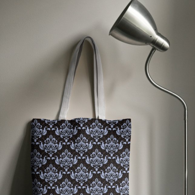 Blue Damask Tasche (Von Creator hochgeladen)