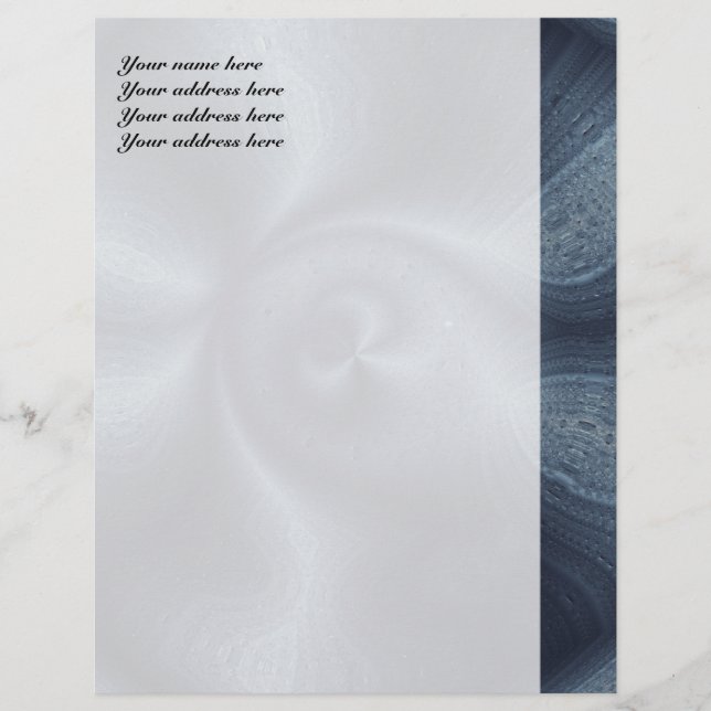 Blue Dance Briefbogen (Vorderseite)