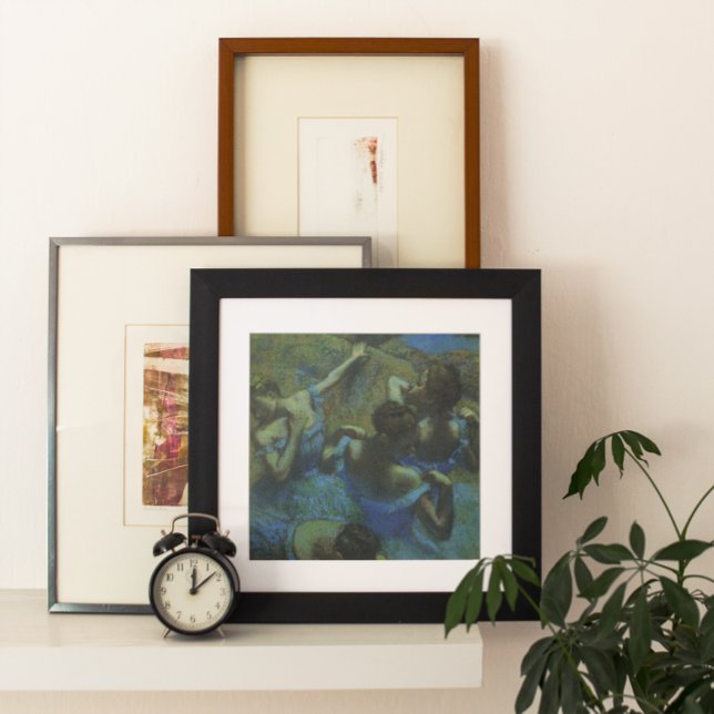 Blue Dancers von Edgar Degas, Vintager Impressioni Poster (Von Creator hochgeladen)