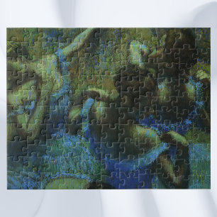 Blue Dancers von Edgar Degas, Vintager Impressioni Puzzle