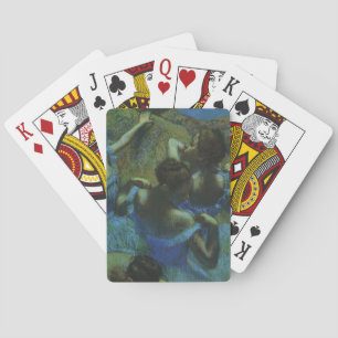 Blue Dancers von Edgar Degas, Vintager Impressioni Spielkarten