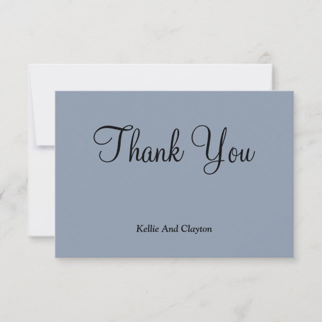 Blue Danke Cards (Vorderseite)