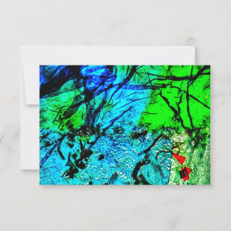 Blue darkness abstract invitation,Abstract blue In Einladung