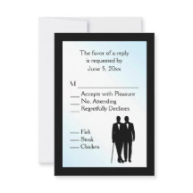 Blue Day Gay Wedding mit Menü