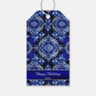 Blue Decoration Ornaments Holiday Gift Tag Geschenkanhänger