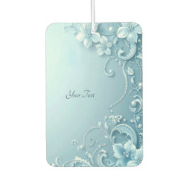 Blue Decorative Floral Air Freshener Autolufterfrischer