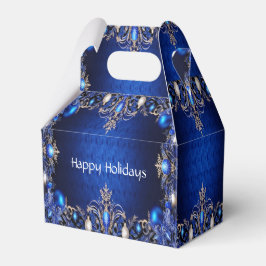 Blue Decorative Holiday Geschenkboxen Geschenkschachtel
