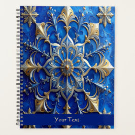 Blue Decorative Holiday Planner Planer