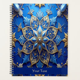 Blue Decorative Holiday Planner Planer