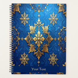 Blue Decorative Holiday Planner Planer