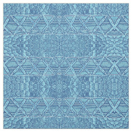 Blue Denim Crisscross Stoff