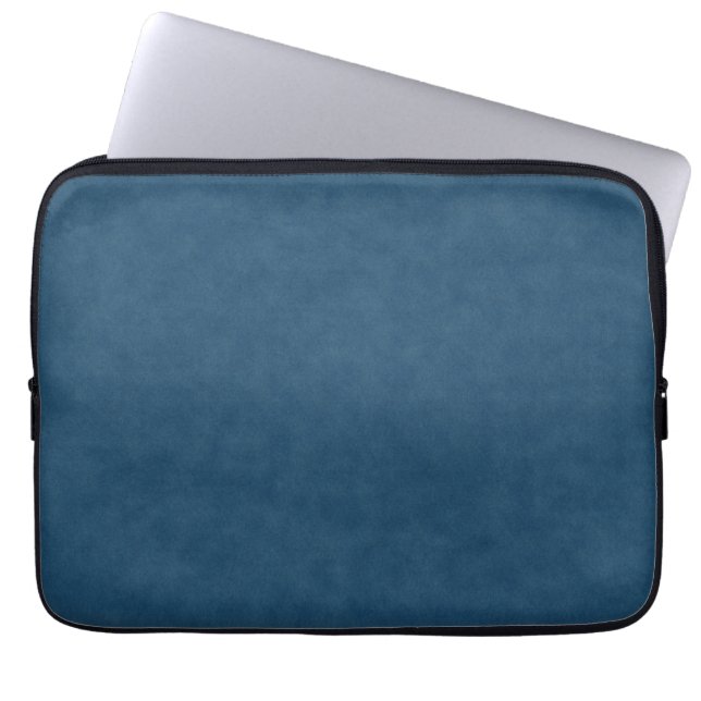 Blue Denim Texture, Laptopschutzhülle (Vorderseite)