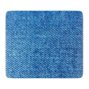 Blue Denim Texture Schneidebrett