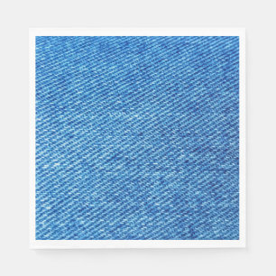 Blue Denim Texture Serviette