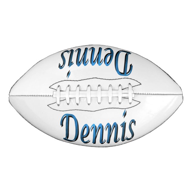 Blue Dennis Name, Football (Vorderseite)
