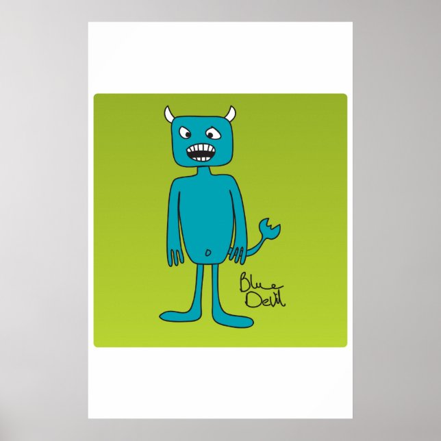 Blue Devil Poster (Vorne)