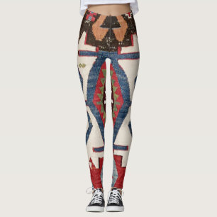 Blue Diamond Arrow Konya // 19. Jahrhundert Leggings