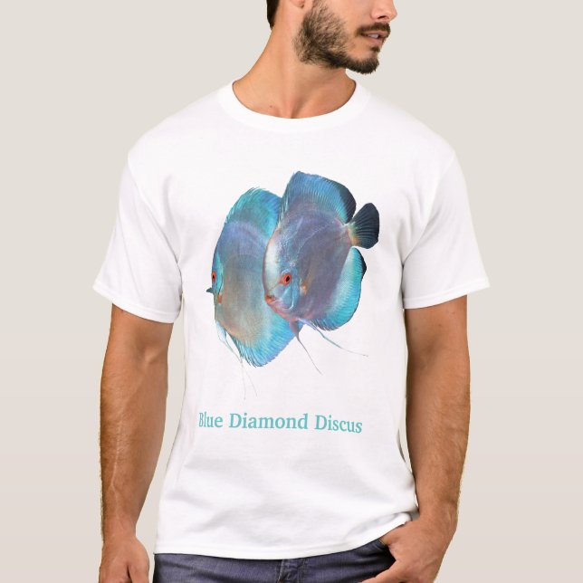 Blue Diamond Discus T-Shirt (Vorderseite)