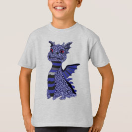 Blue Diamond Dragon Kids T-Shirt