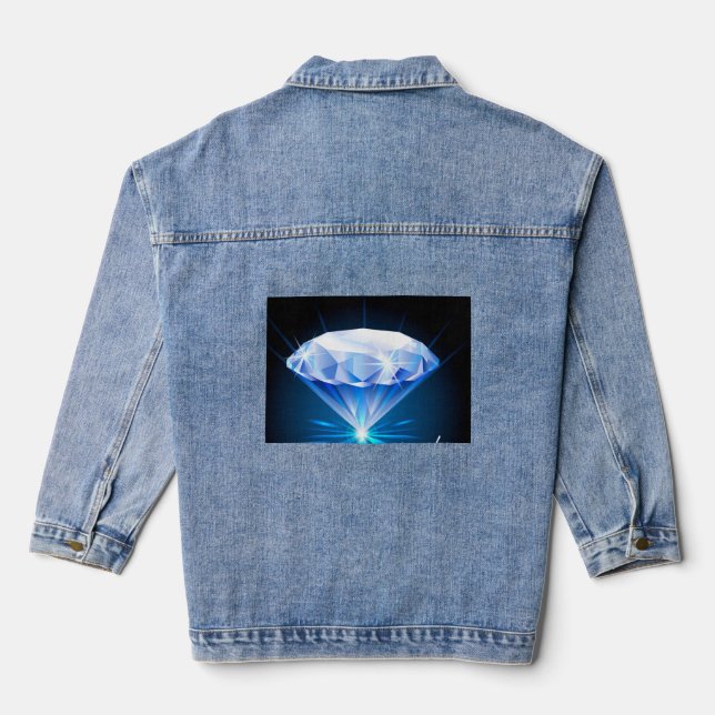 Blue Diamond Jeansjacke (Rückseite)