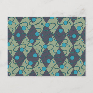 Blue Diamond Orbit Postkarte