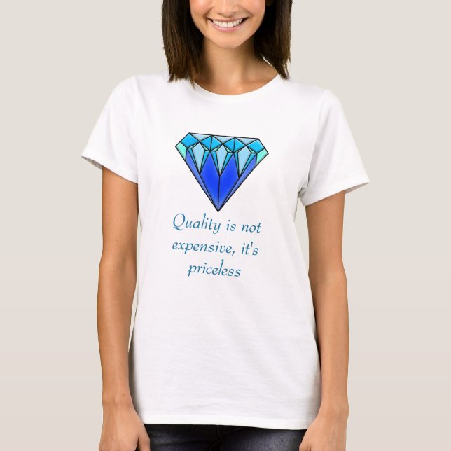 Blue Diamond T-Shirt (Vorderseite)