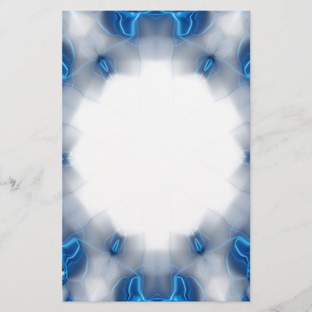 Blue Diamonds Briefpapier (Vorderseite)