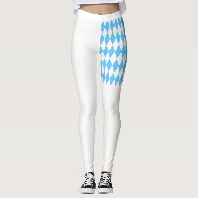Blue Diamonds Leggings (Vorderseite)