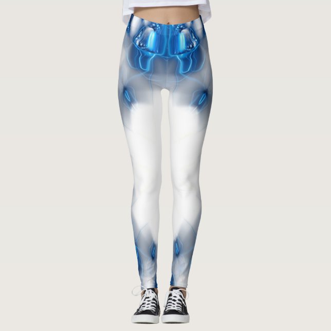 Blue Diamonds Leggings (Vorderseite)