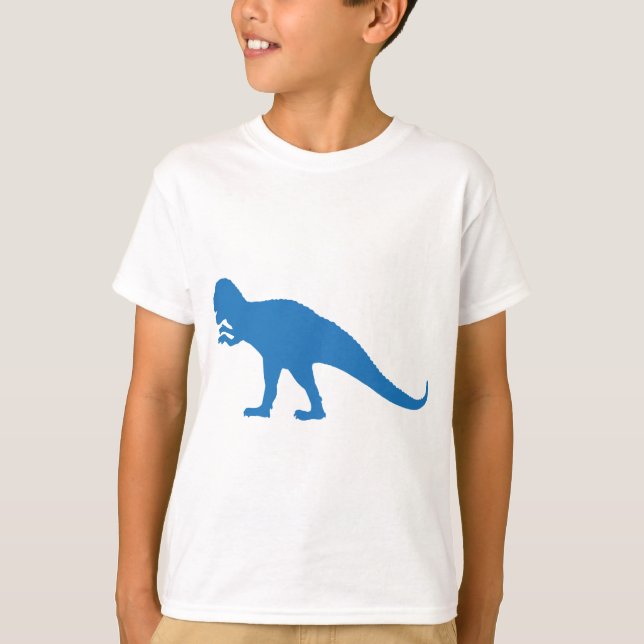Blue Dinosaurier T-Shirt (Vorderseite)